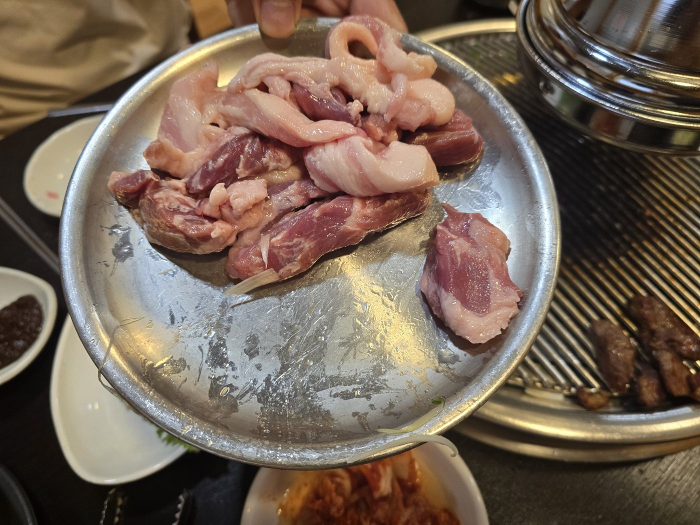 춘천 장대박 숯불구이 특수부위 1인분 추가 주문