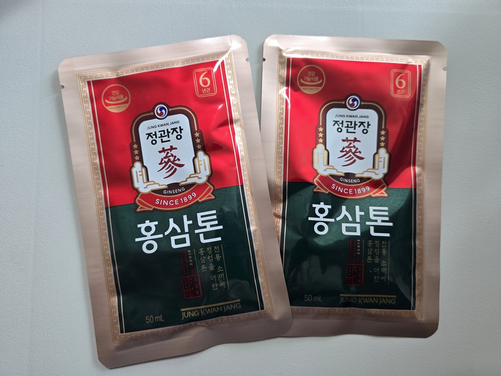 정관장 홍삼 비교 홍삼톤 파우치 50mL 2포